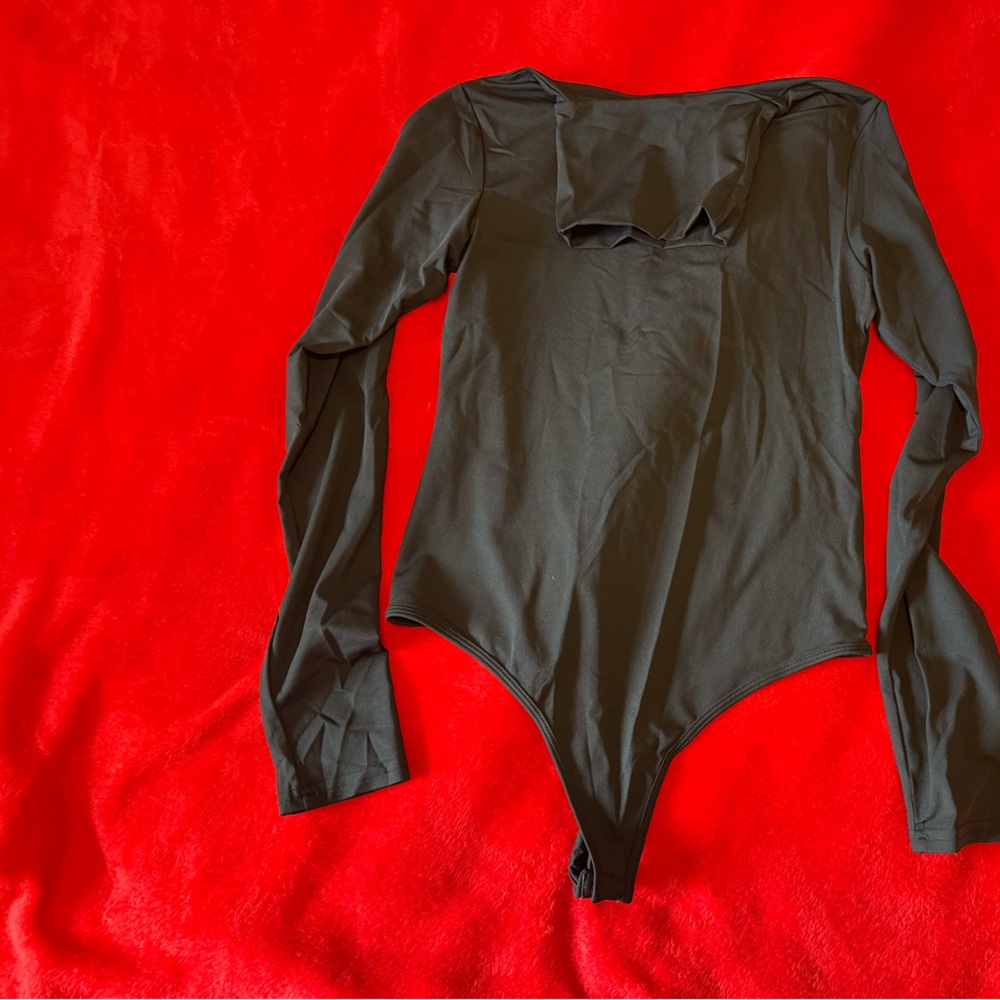 Turtleneck bodysuit